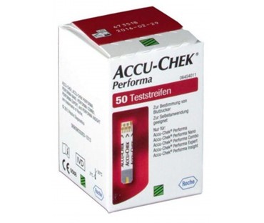 ROCHE Accu-chek performa trakice 50 komada