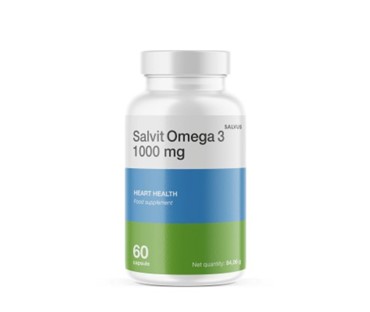 SALVIT OMEGA-3 1000 MCG A60