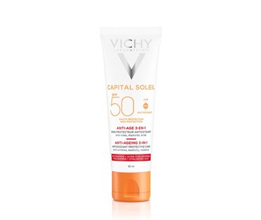 VICHY CAPITAL SOLEIL ANTI-AGE 3 U 1 KREMA SPF 50 