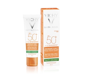 VICHY CAPITAL  SOLEIL MATIRAJUĆA NJEGA 3 U 1 SPF 50 50 ML