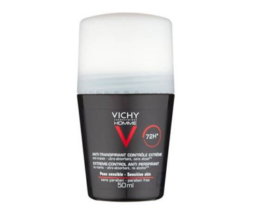 Vichy Deo MEN Homme Antiperspirant roll-on – 72h zaštite od znojenja 50 ml