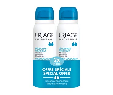 Uriage Deo Fresh 2x 125 ml PROMO