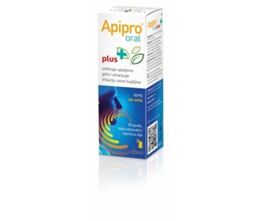 APIPRO ORAL SPREJ ZA GRLO 20ml