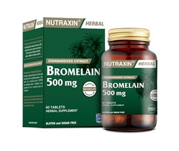 Nutraxin Bromelain 500 mg kapsule a60