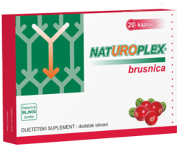 NATUROPLEX BRUSNICA CAPS. A20