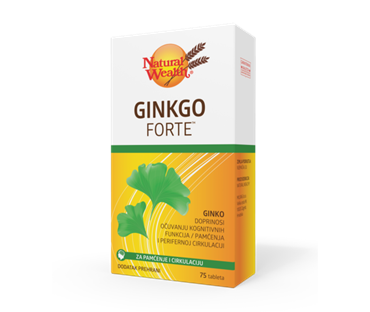 NATURAL WEALTH GINKGO FORTE KAPSULE A60