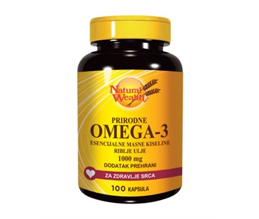 NATURAL WEALTH OMEGA 3 1000MG A100