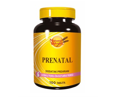 NATURAL WEALTH PRENATAL TABLETE A100