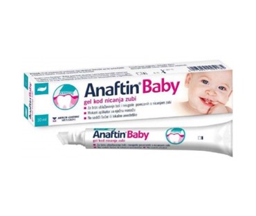 ANAFTIN BABY TEETHING GEL 12% 10ml