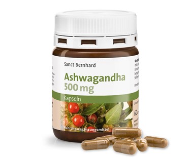 ASHWAGANDA KAPSULE 500 mg a 60 caps