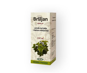 BRŠLJAN SIRUP MOBIS 100ML