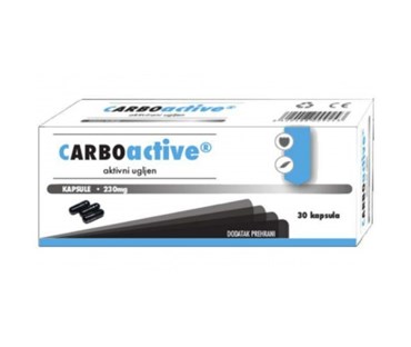 Carboactive kapsule aktivnog ugljena 230mg 30 kapsula