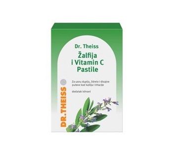 DR.THEISS KADULJA+VITAMIN C PASTILE