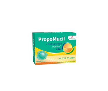 PROPOMUCIL PROPOLIS PASTILE EUKALIPTUS 