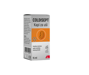 COLDISEPT KAPI ZA UŠI 15ML