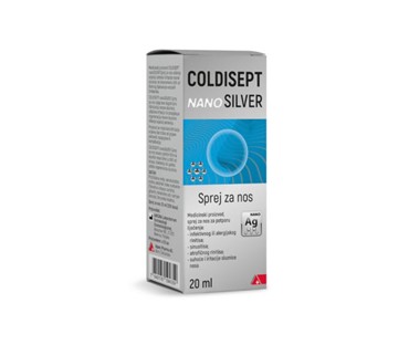 COLDISEPT NANOSILVER SPREJ ZA NOS