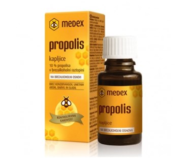MEDEX PROPOLIS BEZALKOHOLNE KAPI 15 ML