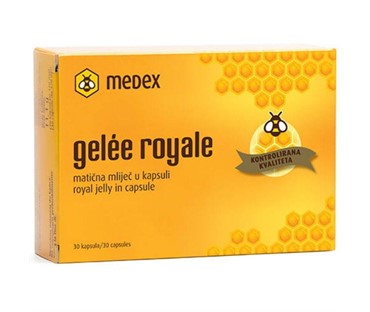 MEDEX ROYAL GELEE CAPS. A30