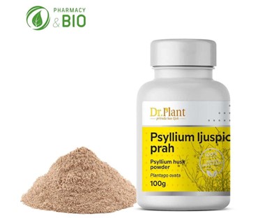 DR.PLANT PSYLLIUM LJUSPICE 100 G