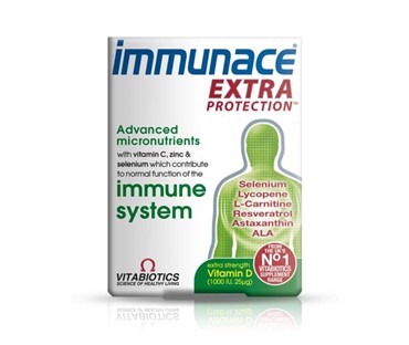 Immunace extra protection 30tbl Vitabiotics