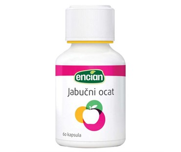 Encian jabučni ocat caps. a 60