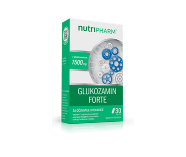NUTRIPHARM Glukozamin Forte 1500 30 tableta