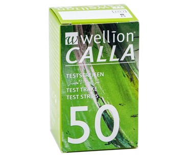 WELLION CALLA Test trake za mjerenje šećera u krvi – 50 komada