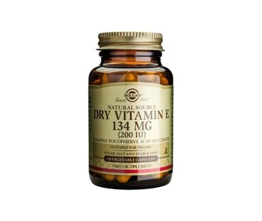 SOLGAR DRY VITAMIN E TBL A50