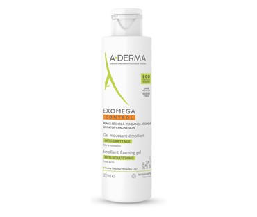 A-Derma Exomega Control emolijentni pjenušavi gel 200 ml